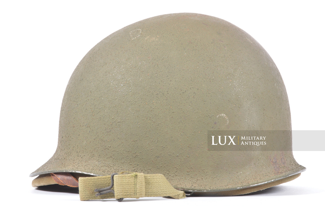 USM1 front seam fixed bale combat helmet, « Hawley liner, first type » - photo 13