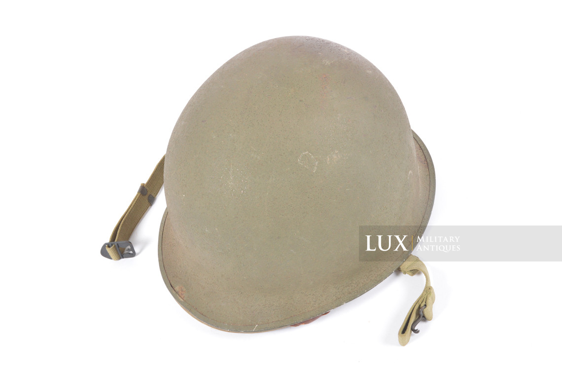 USM1 front seam fixed bale combat helmet, « Hawley liner, first type » - photo 14