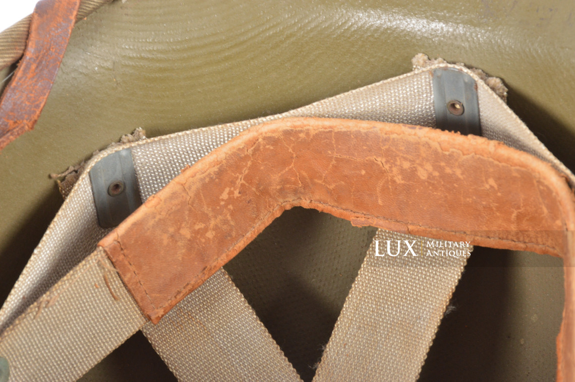 USM1 front seam fixed bale combat helmet, « Hawley liner, first type » - photo 38
