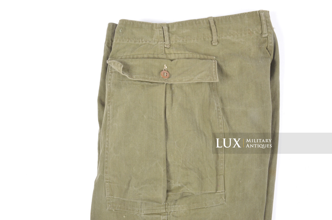 US Army chemically impregnated HBT trousers, « D-DAY » - photo 7