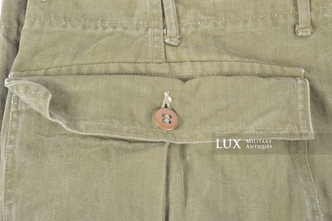 US Army chemically impregnated HBT trousers, « D-DAY » - photo 8