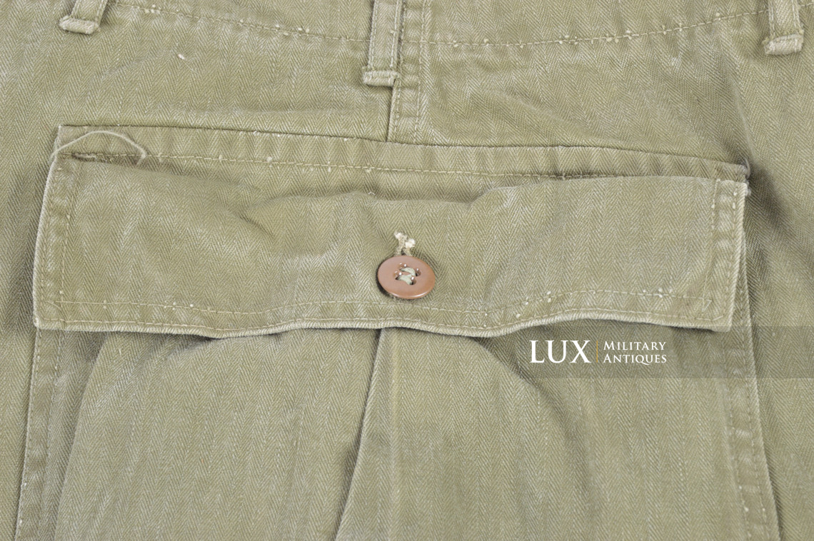 US Army chemically impregnated HBT trousers, « D-DAY » - photo 12