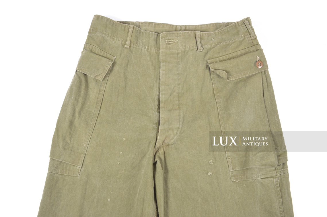 US Army chemically impregnated HBT trousers, « D-DAY » - photo 15