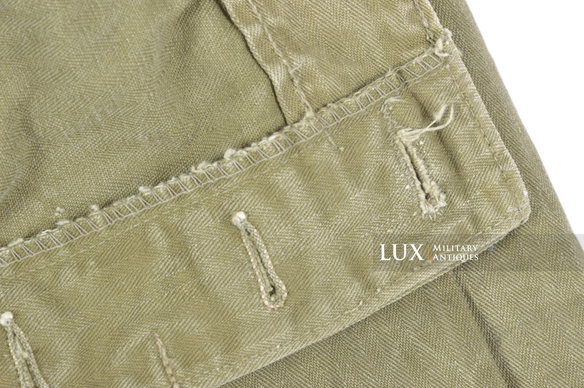 US Army chemically impregnated HBT trousers, « D-DAY » - photo 17