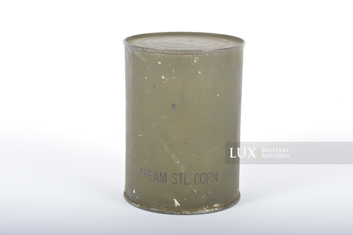 Unopened US ARMY cream corn can - photo 9