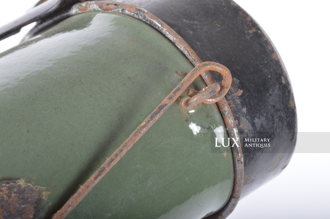 Rare German enameled late-war mess kit - photo 12