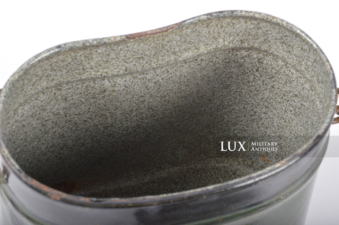 Rare German enameled late-war mess kit - photo 15