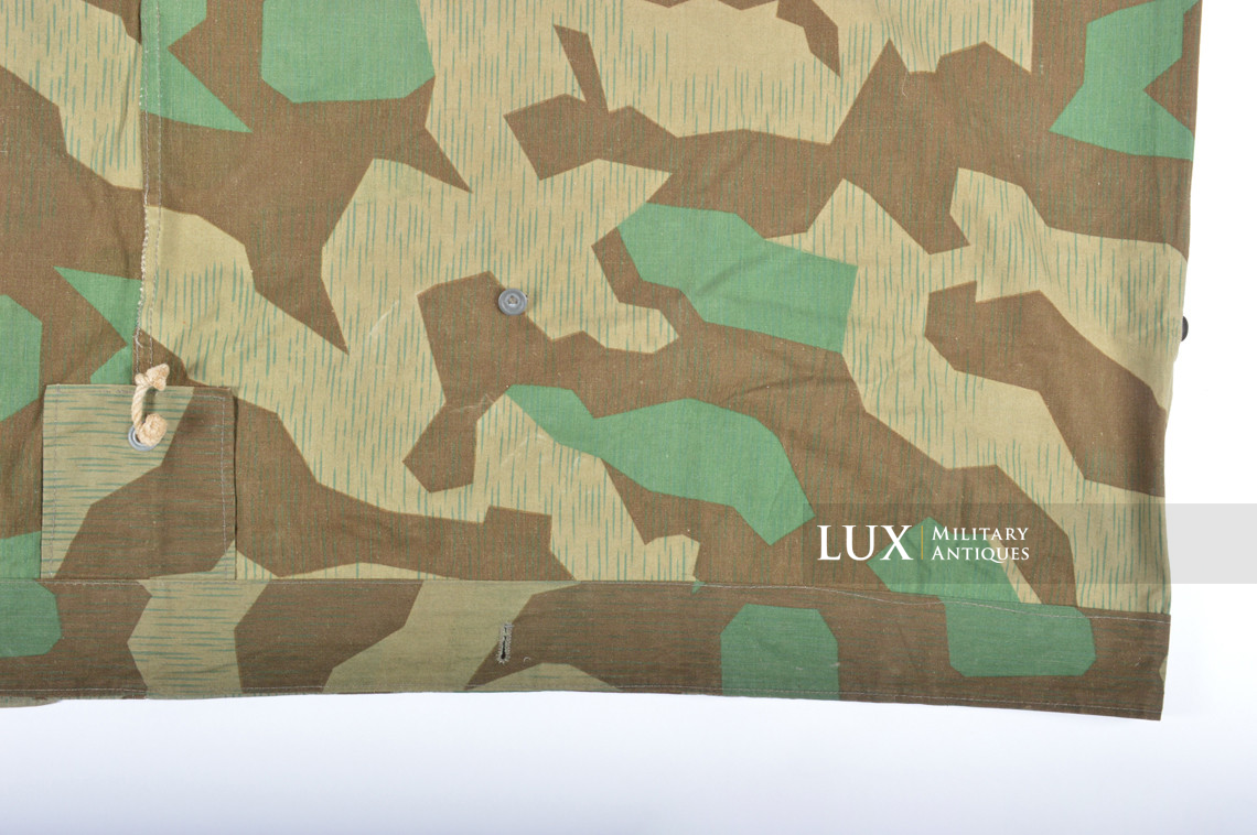 Unissued Heer / Luftwaffe splinter camouflage shelter quarter / poncho , « RBNr. » - photo 27
