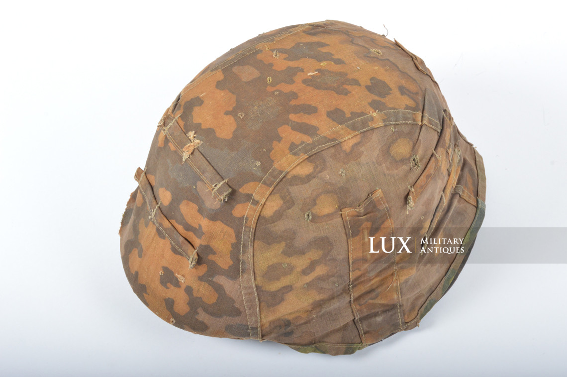 Second pattern Waffen-SS helmet cover, « plane tree overprint » - photo 46