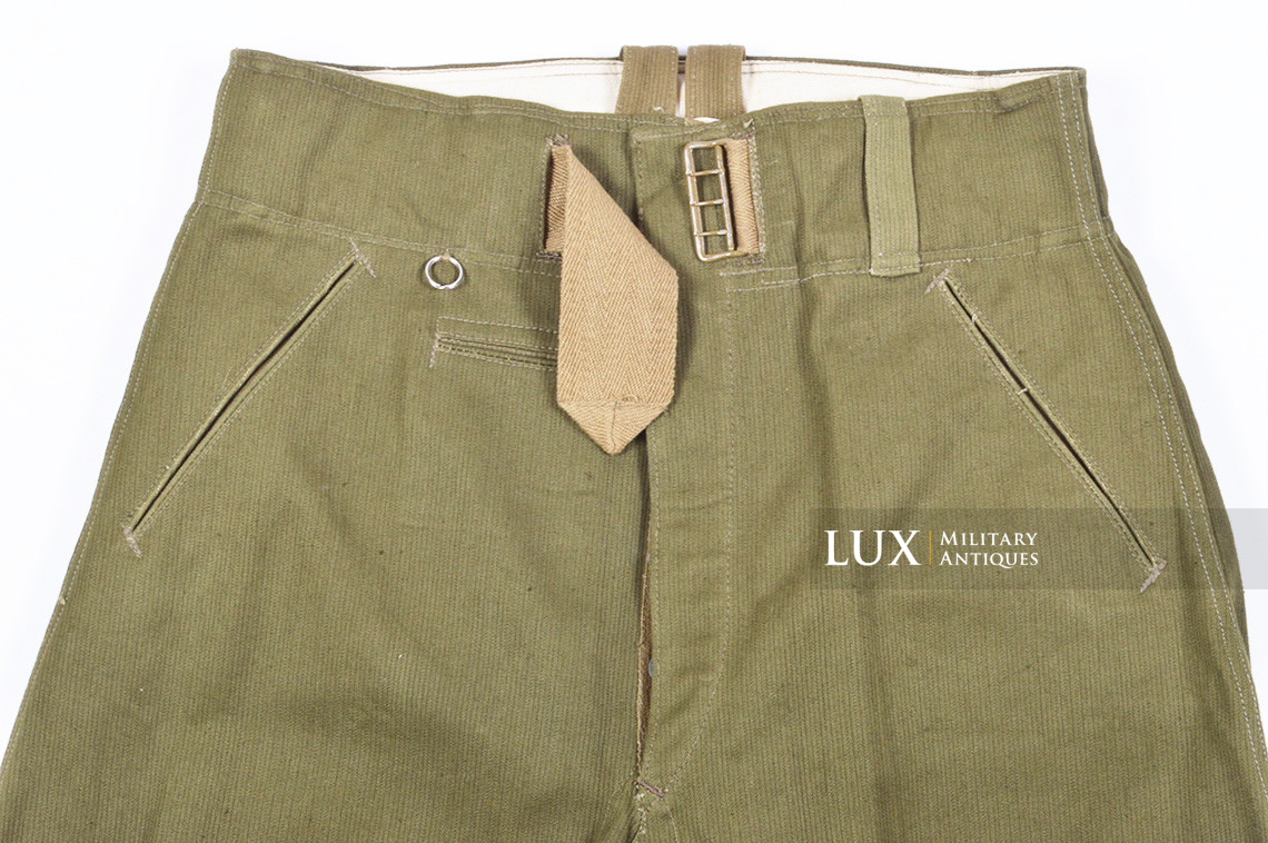 German tropical issue officers breeches, dated 1942 - photo 8