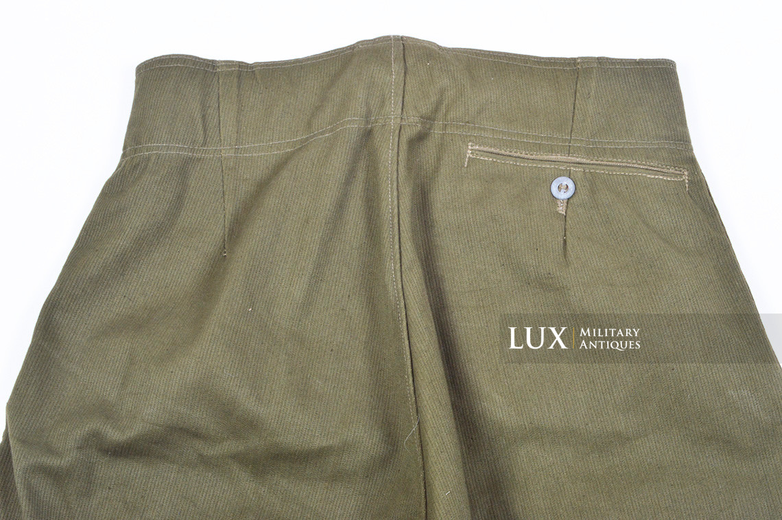 German tropical issue officers breeches, dated 1942 - photo 14