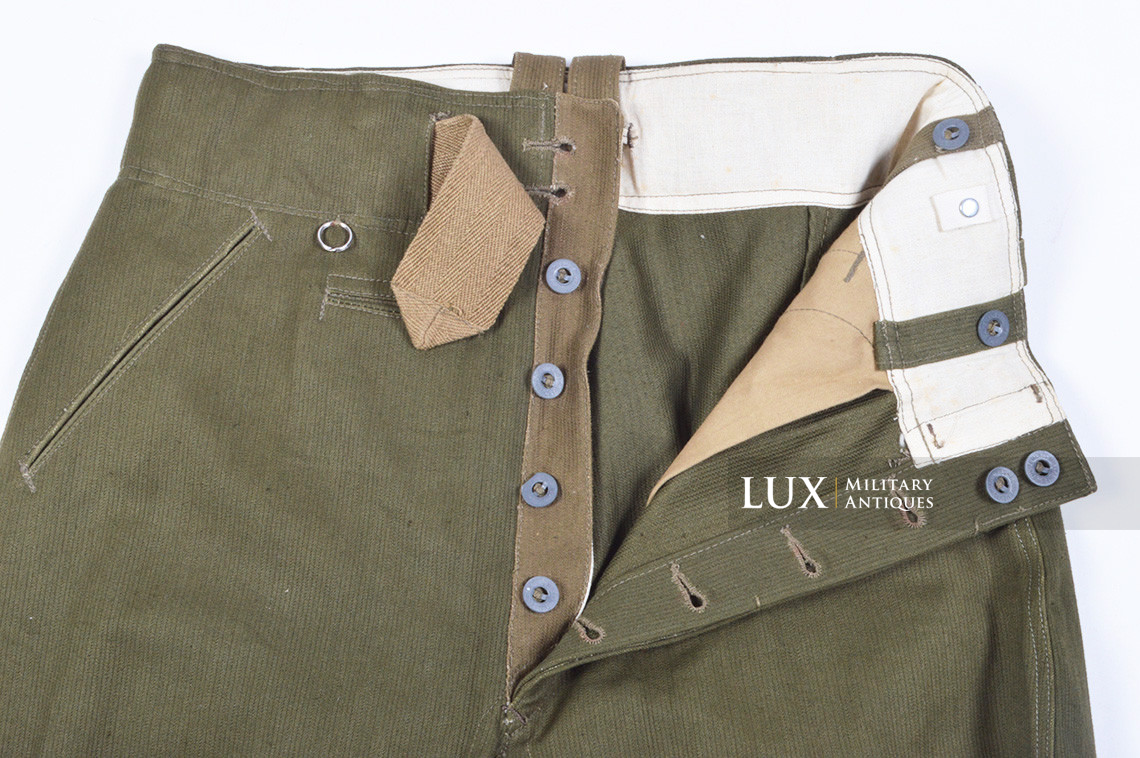 German tropical issue officers breeches, dated 1942 - photo 18