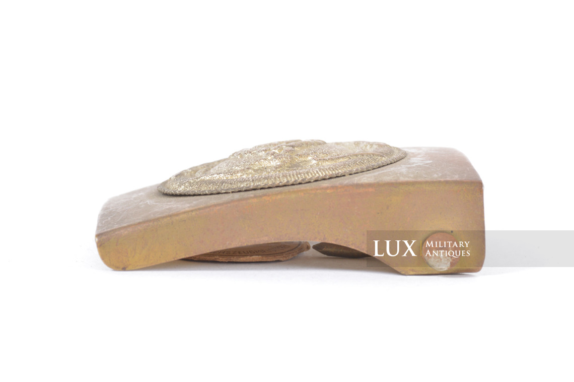 Unissued two piece construction German SA belt buckle, « Sturmabteilung » - photo 15