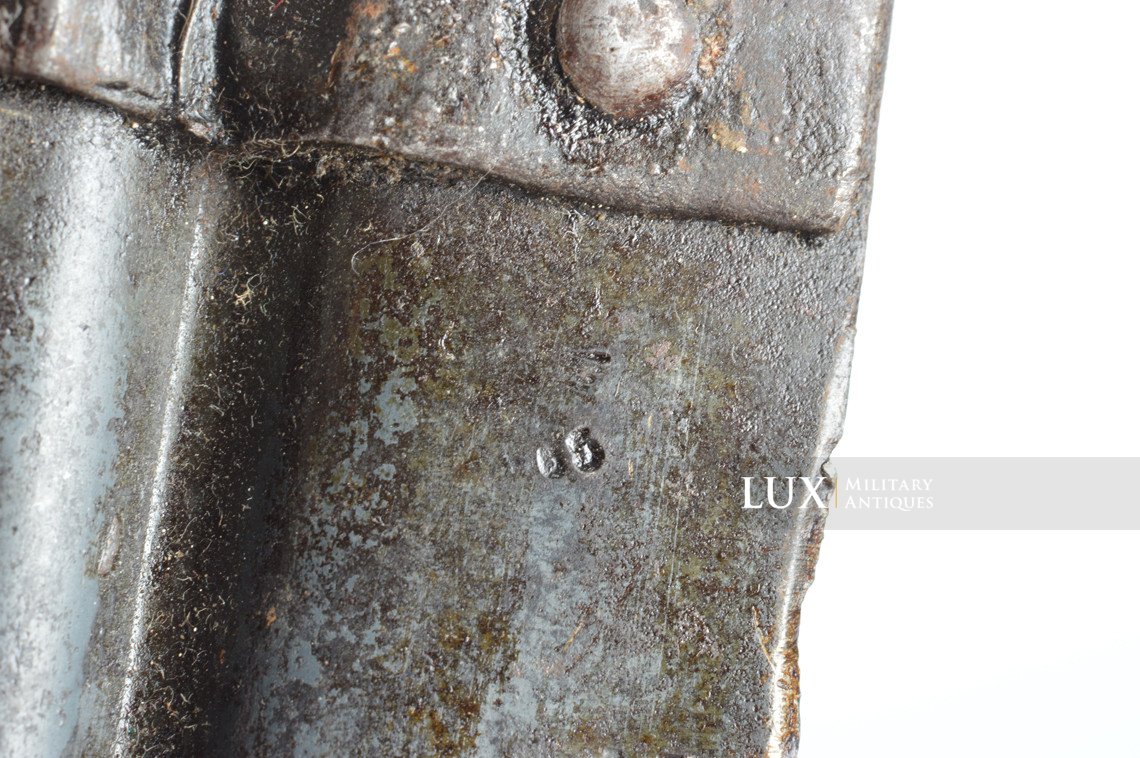 German folding shovel and carrying case, first pattern, « 1940 » - photo 21
