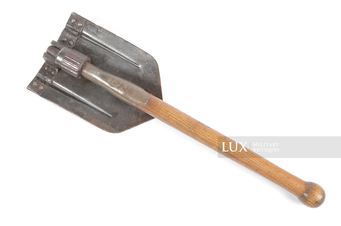 German folding shovel and carrying case, first pattern, « 1940 » - photo 18