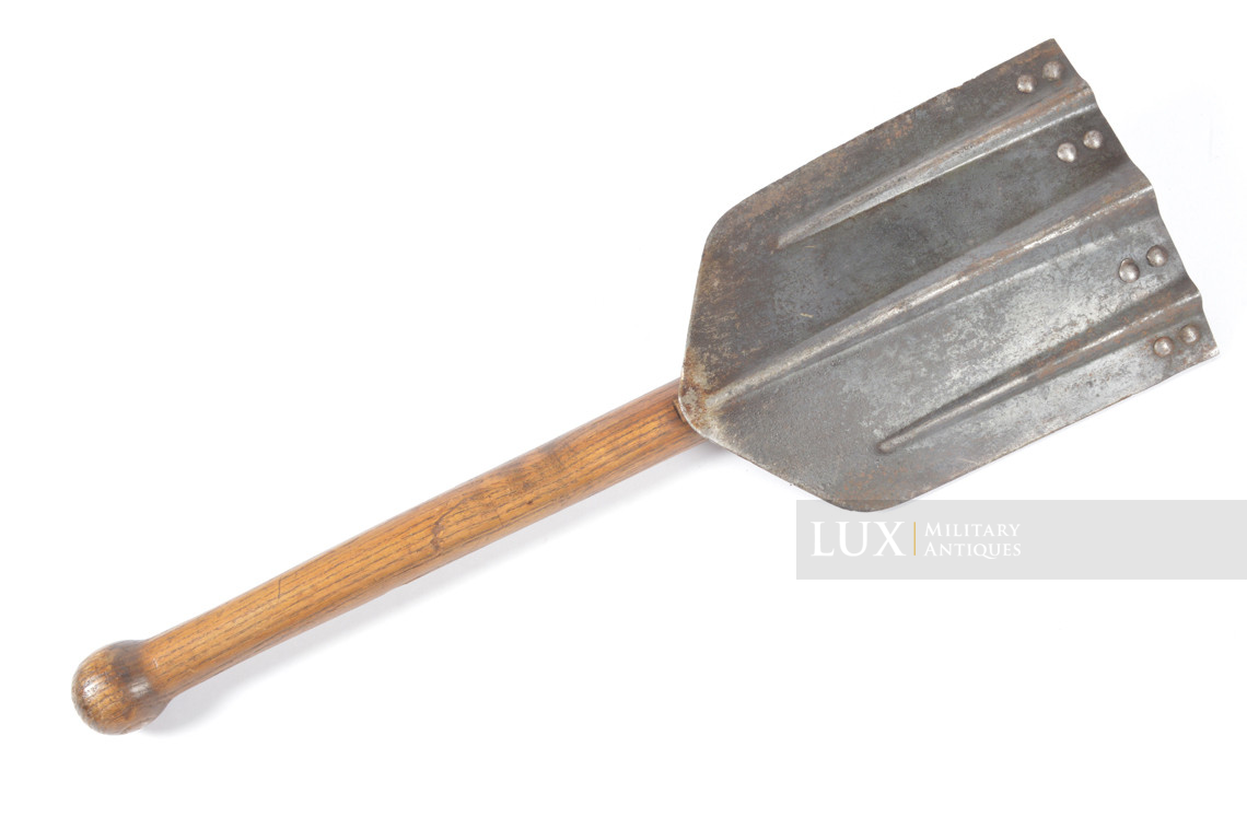 German folding shovel and carrying case, first pattern, « 1940 » - photo 22