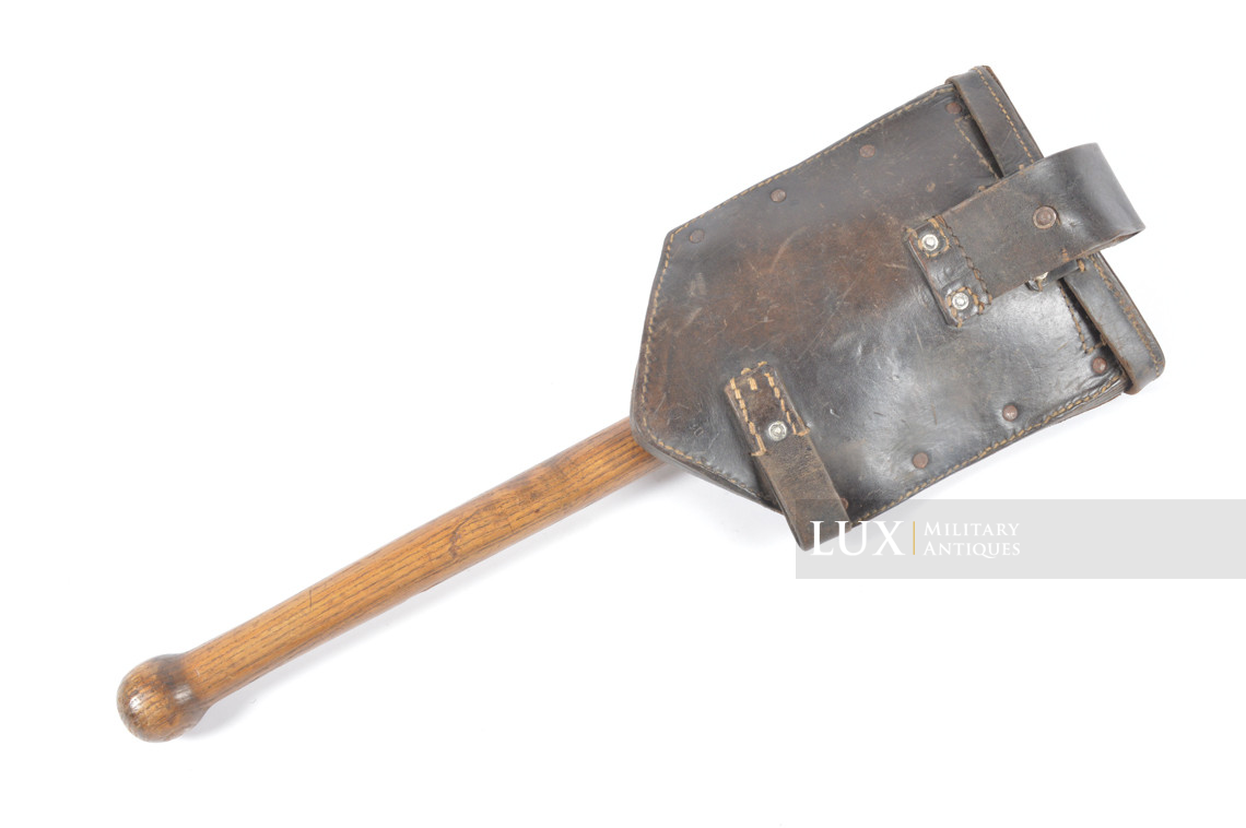German folding shovel and carrying case, first pattern, « 1940 » - photo 7