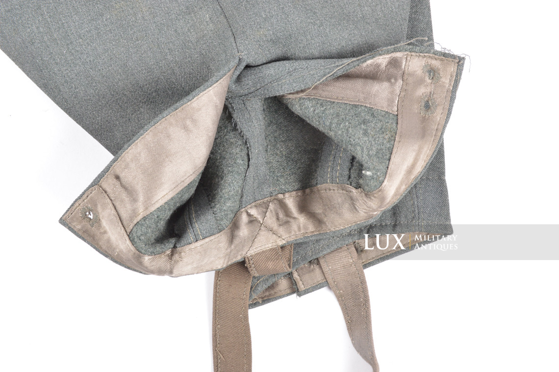 Heer / Waffen-SS M43 gabardine combat trousers, « Keilhose » - photo 13