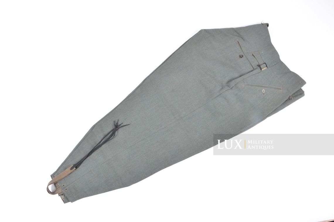 Heer / Waffen-SS M43 gabardine combat trousers, « Keilhose » - photo 15