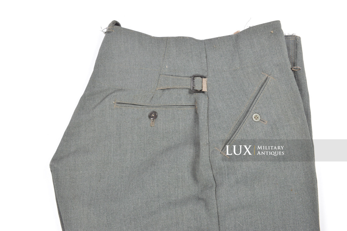 Heer / Waffen-SS M43 gabardine combat trousers, « Keilhose » - photo 16