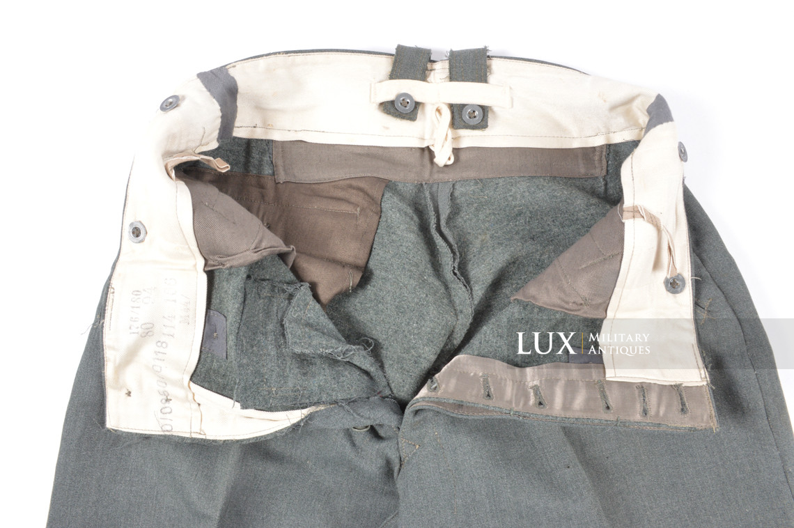 Heer / Waffen-SS M43 gabardine combat trousers, « Keilhose » - photo 32