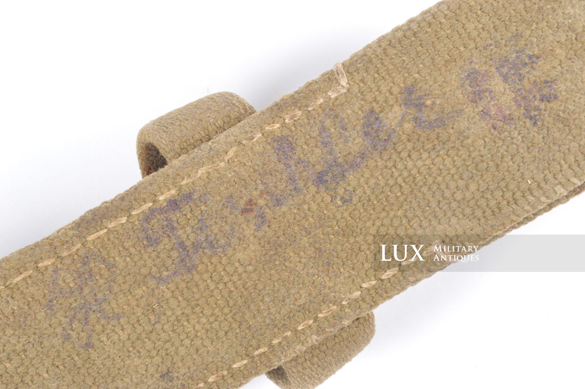 German tropical tan web k98 bayonet frog, « named » - photo 10