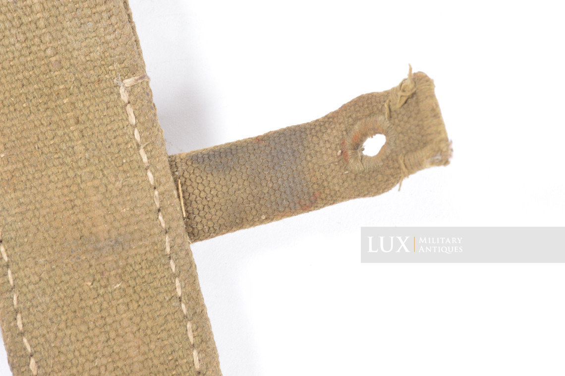 German tropical tan web k98 bayonet frog, « named » - photo 13