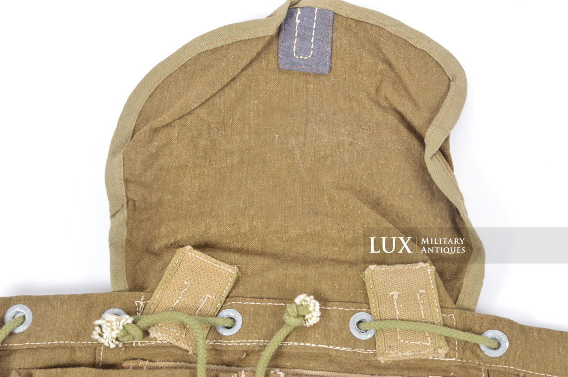 Sac à dos allemand tropical, état neuf, « Litzmannstadt 1941 » - photo 10