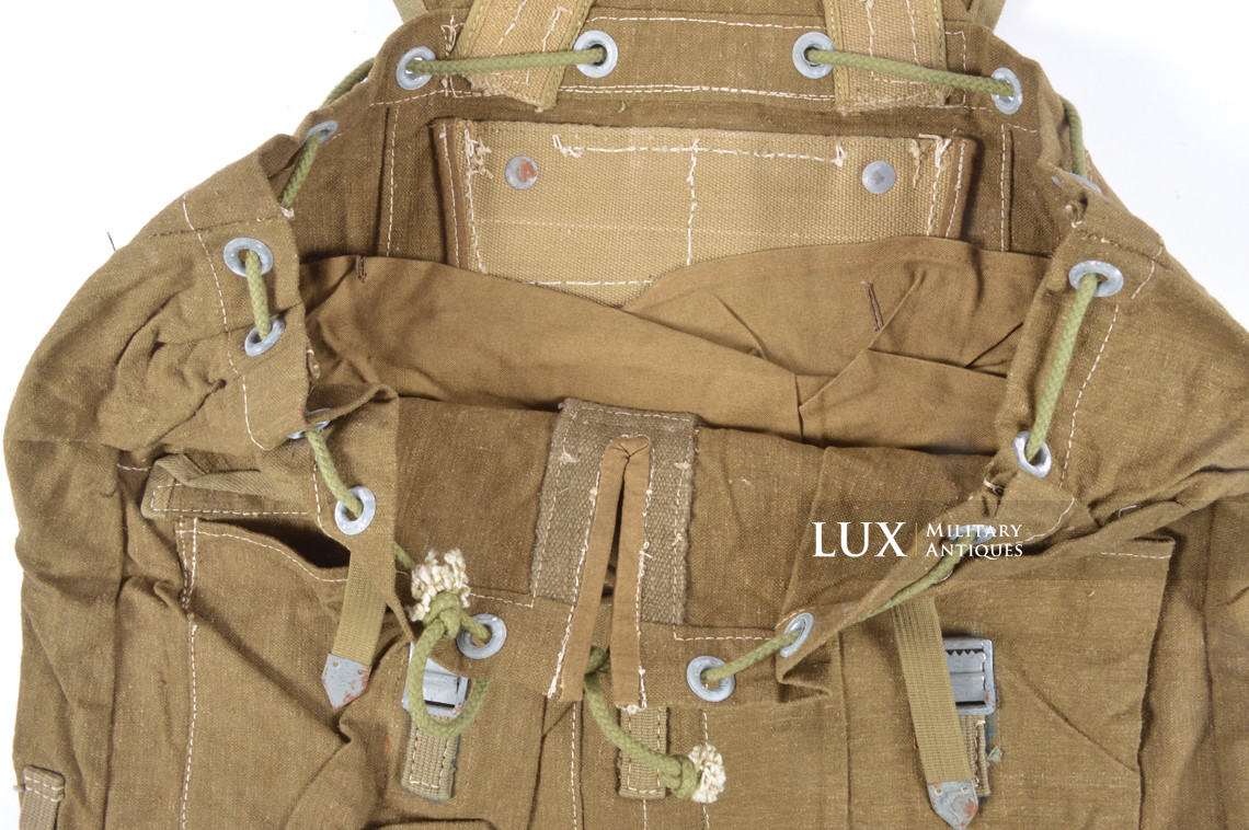 Sac à dos allemand tropical, état neuf, « Litzmannstadt 1941 » - photo 11