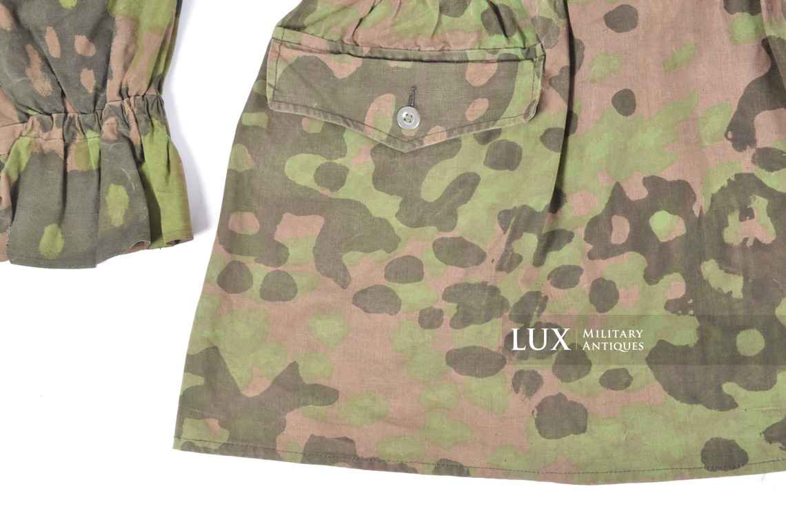 Rare blouse camouflée Waffen-SS M42, « platane 3/4 » - photo 35
