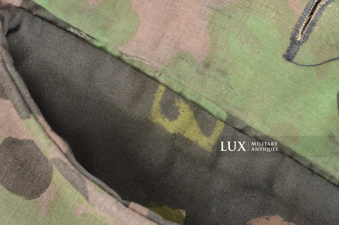 Rare blouse camouflée Waffen-SS M42, « platane 3/4 » - photo 41