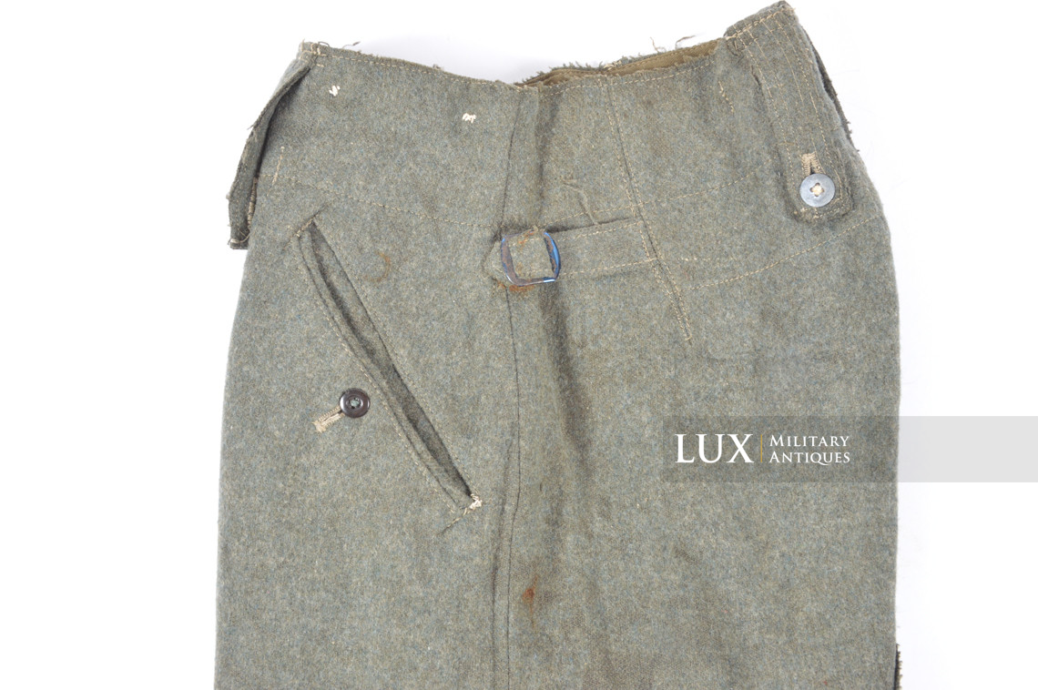 Heer / Waffen-SS M43 combat service trousers, « Keilhose » - photo 8