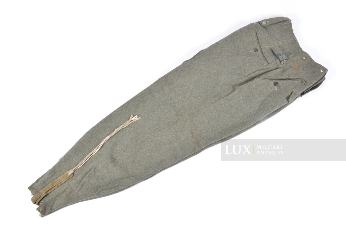 Heer / Waffen-SS M43 combat service trousers, « Keilhose » - photo 12