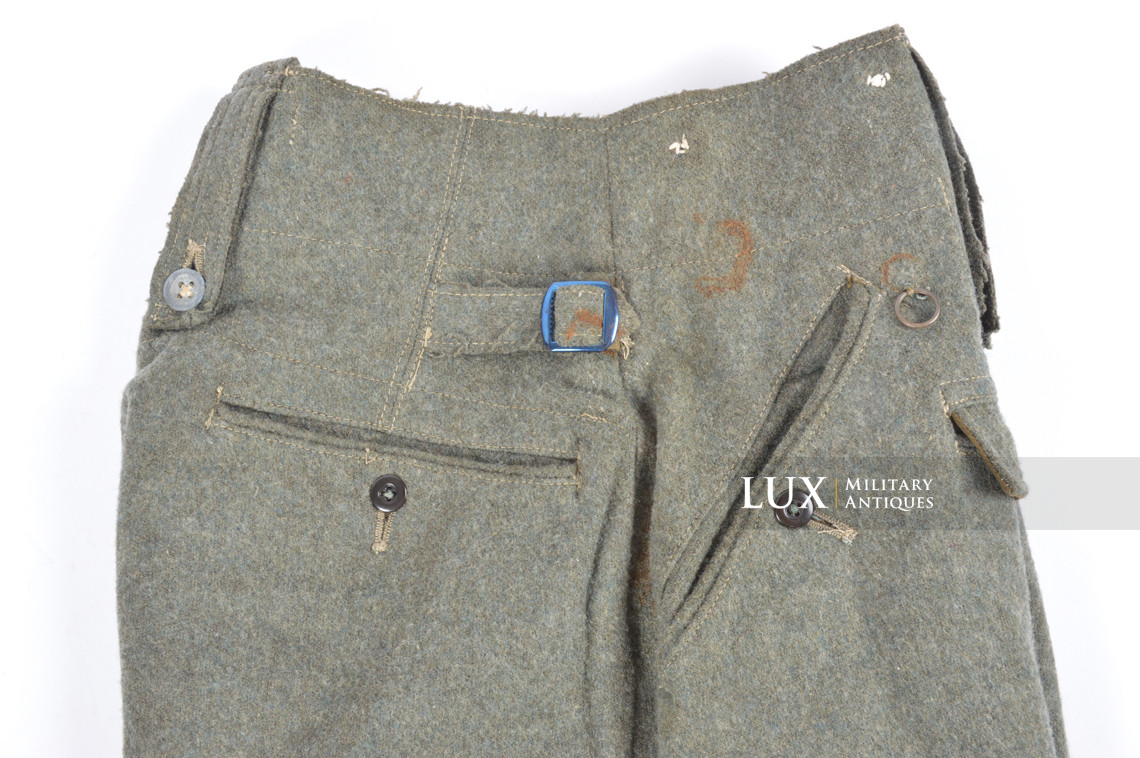 Heer / Waffen-SS M43 combat service trousers, « Keilhose » - photo 13