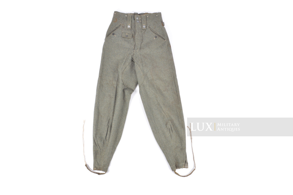 Heer / Waffen-SS M43 combat service trousers, « Keilhose » - photo 16