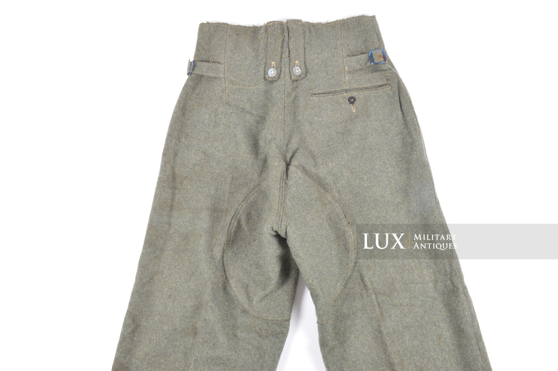 Heer / Waffen-SS M43 combat service trousers, « Keilhose » - photo 21