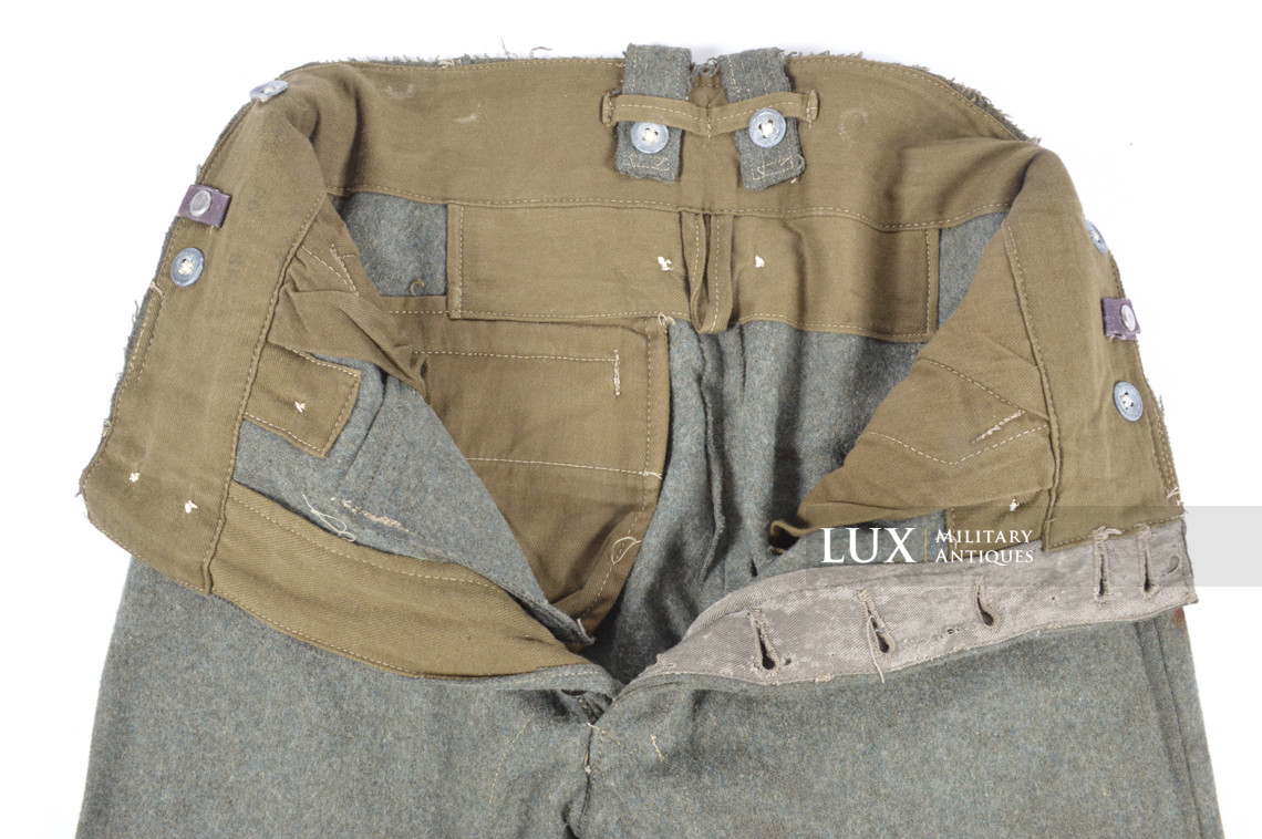 Heer / Waffen-SS M43 combat service trousers, « Keilhose » - photo 28