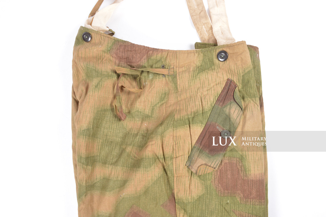 Pantalon hiver Heer / Luftwaffe réversible en camouflage flou - photo 12