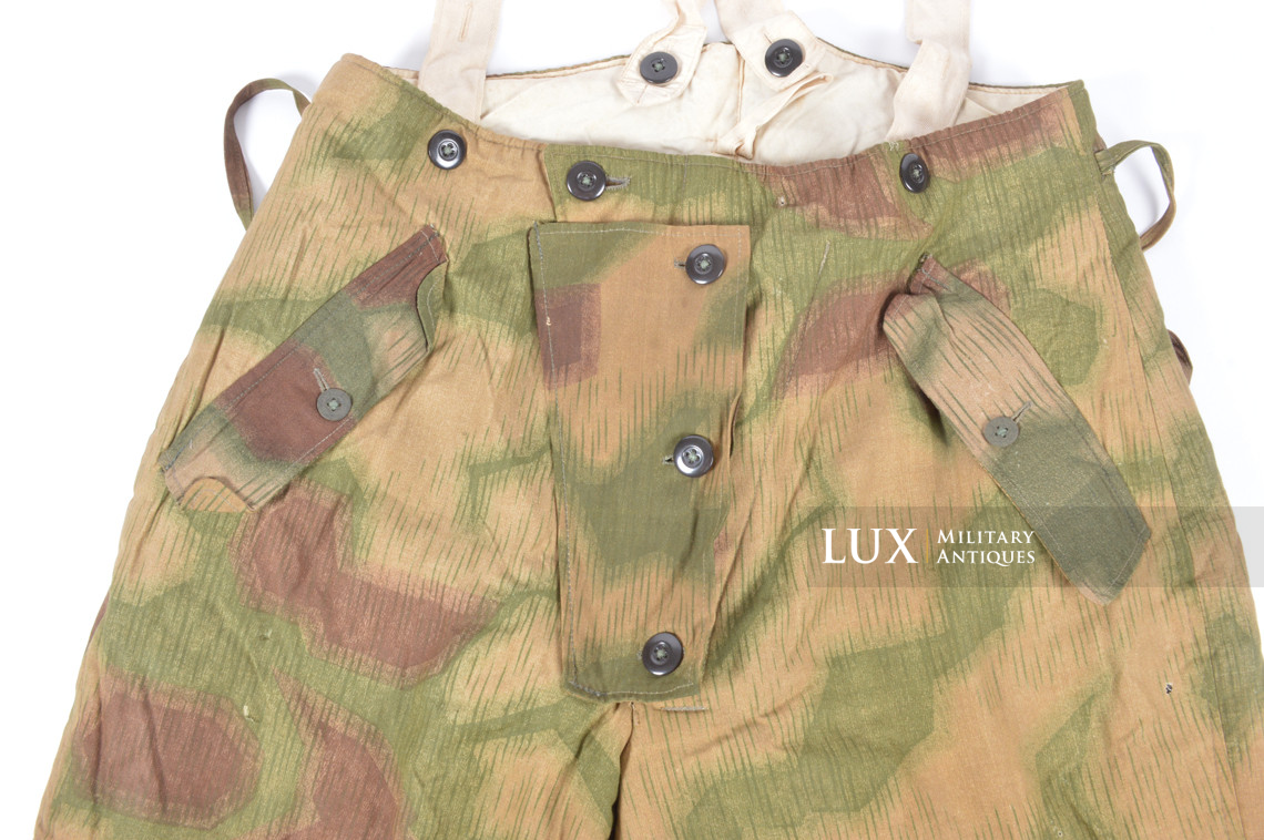 Pantalon hiver Heer / Luftwaffe réversible en camouflage flou - photo 17