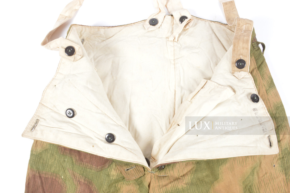 Pantalon hiver Heer / Luftwaffe réversible en camouflage flou - photo 28