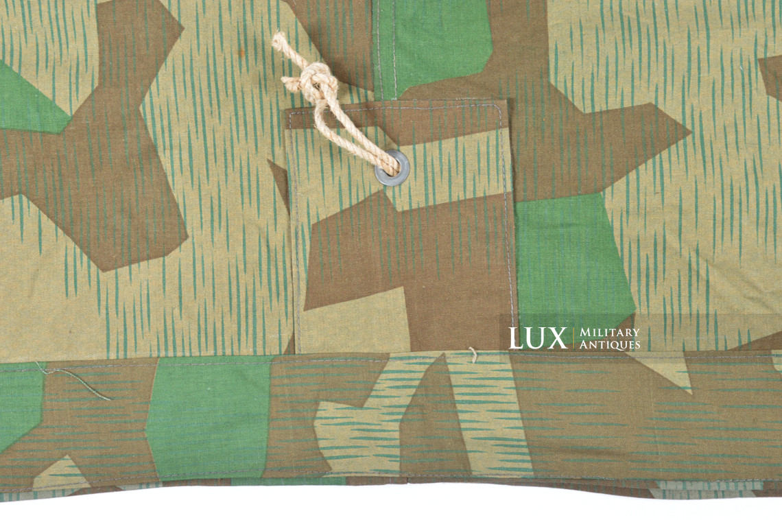 Unissued Heer / Luftwaffe splinter camouflage shelter quarter / poncho , « RBNr. » - photo 18