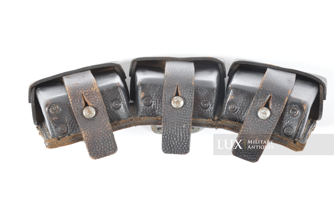 Matching pair of late war k98 ammunition pouches, « RBNr 0/0561/0169 » - photo 20