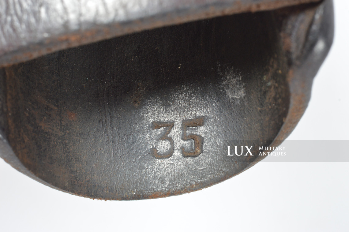 Early German Luftwaffe K98 bayonet frog, « L.B.A. » - photo 13