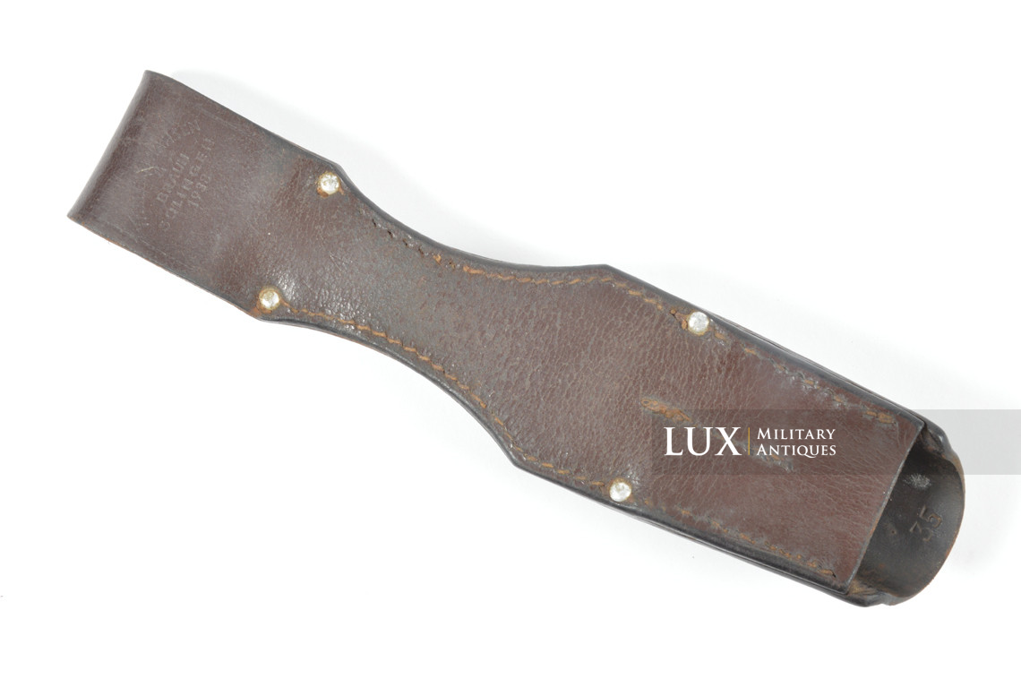 Early German Luftwaffe K98 bayonet frog, « L.B.A. » - photo 9