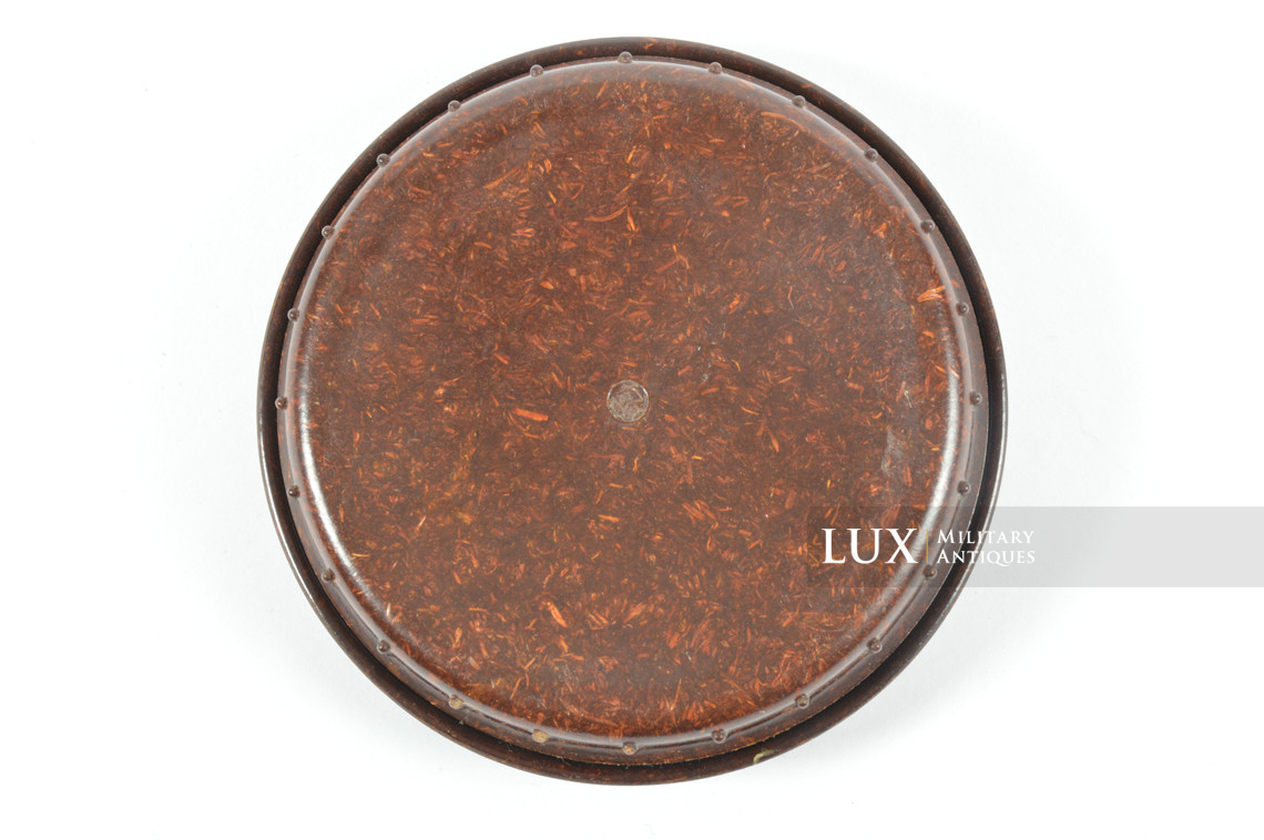 German brown bakelite butterdish - photo 8