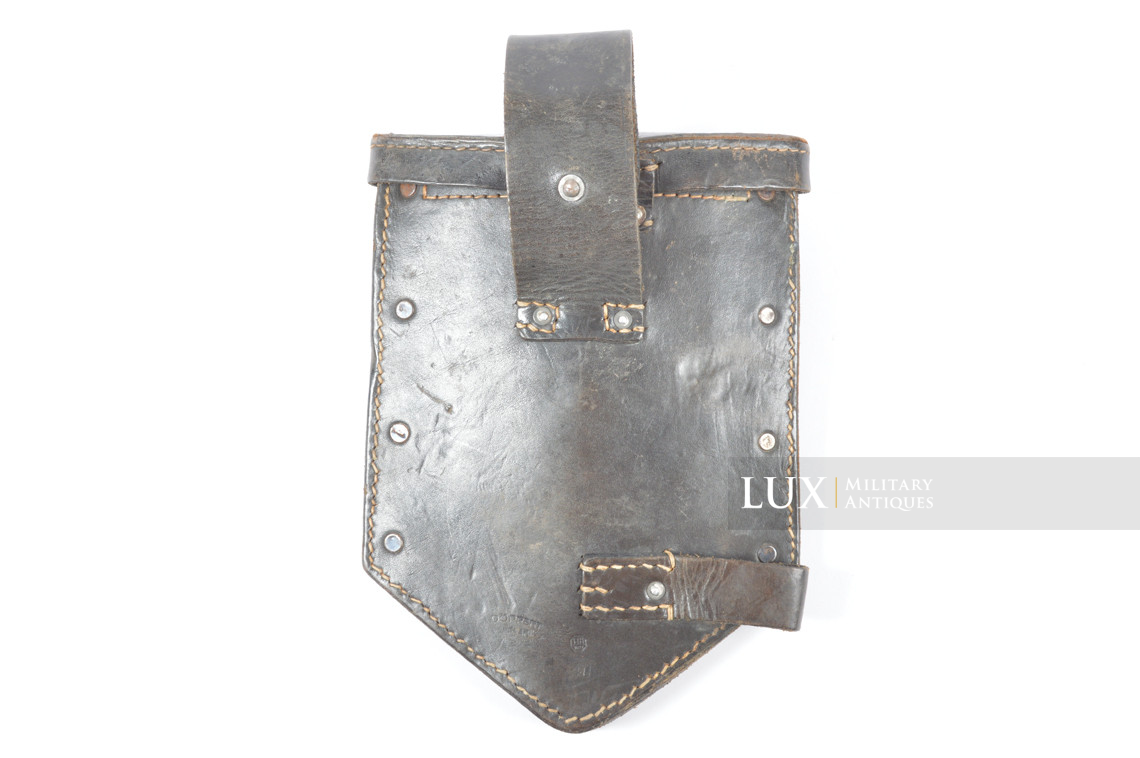 German folding shovel and carrying case, first pattern, « 1940 » - photo 12
