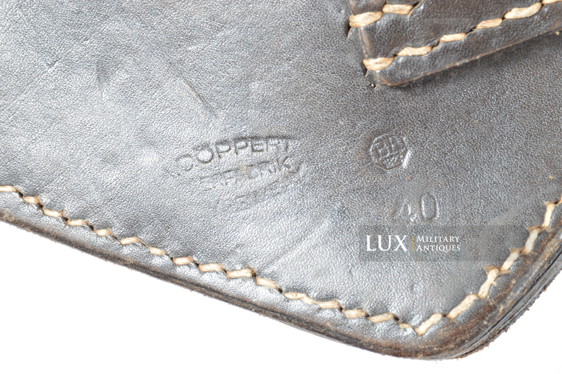 German folding shovel and carrying case, first pattern, « 1940 » - photo 15