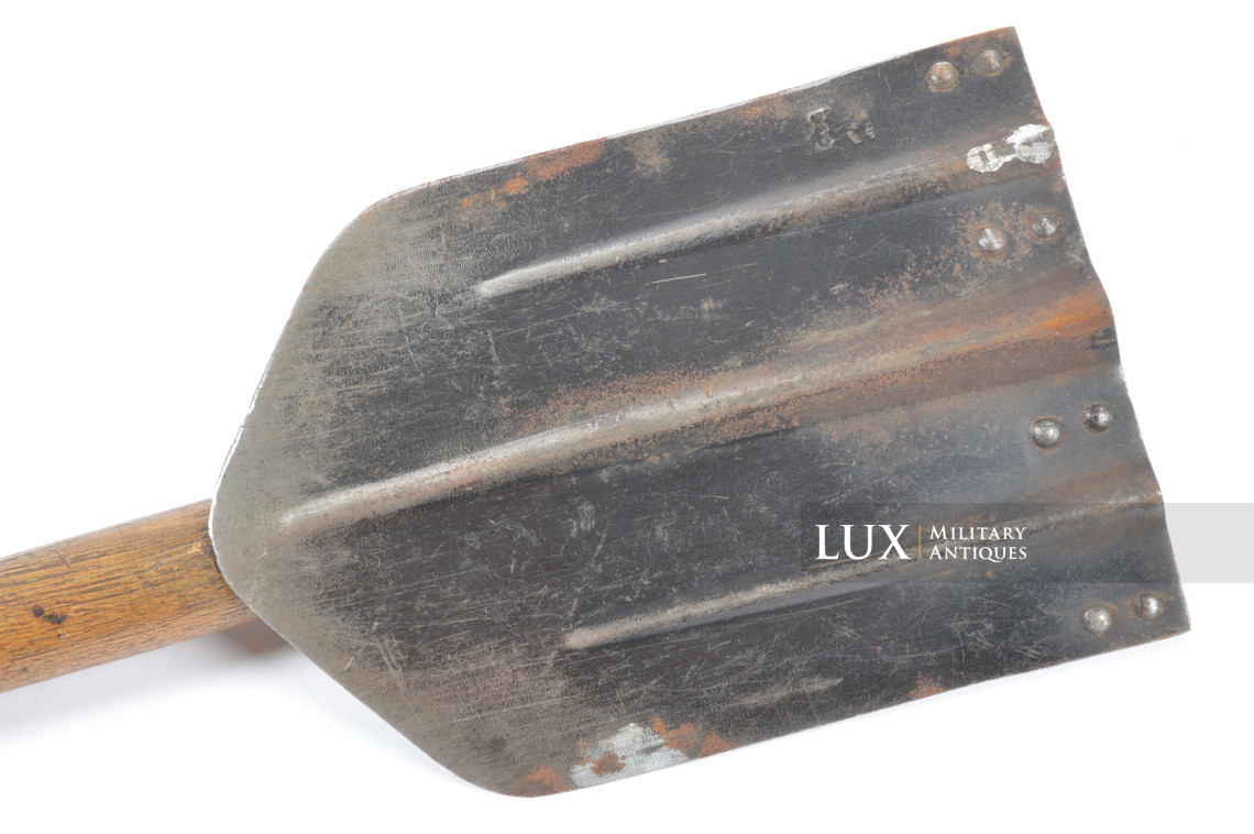 German folding shovel and carrying case, first pattern, « 1940 » - photo 19