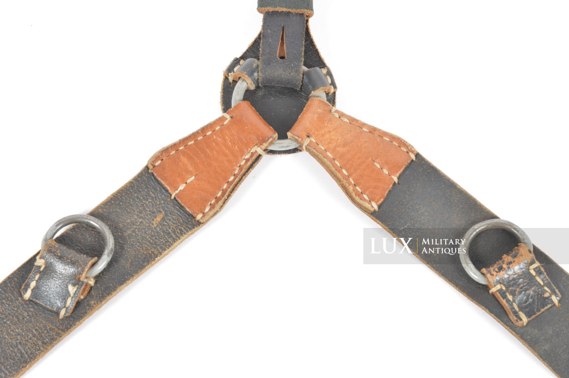 German late-war leather combat Y-straps - photo 9