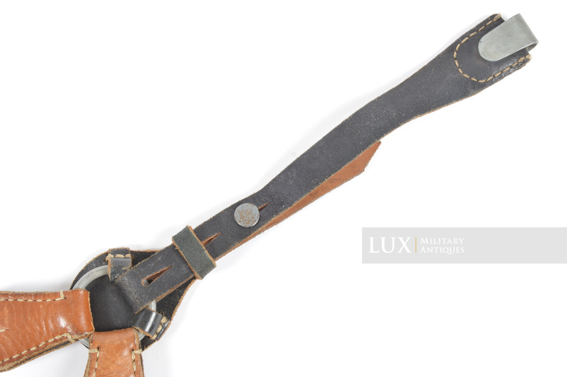 German late-war leather combat Y-straps - photo 12